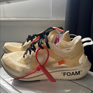 Off-White™ × Nike Zoom Fly “FOAM” sneakers